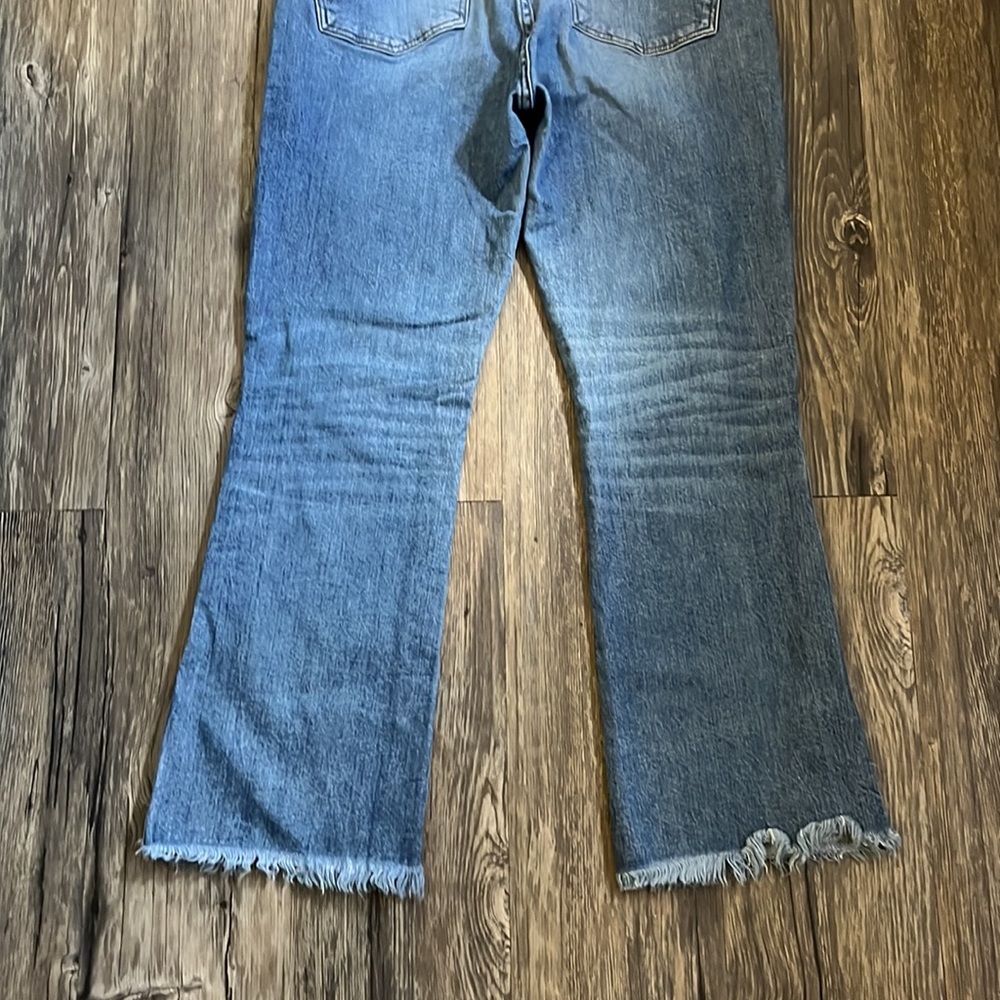Madewell Cali Demi-Boot Kick Out Crop - Picture 9 of 13